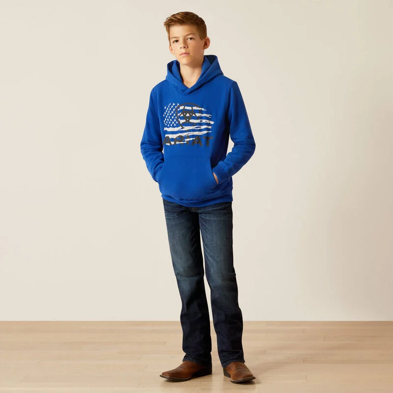 Ariat Boy's Surf The Web Breakthru  Hoodie 10052392