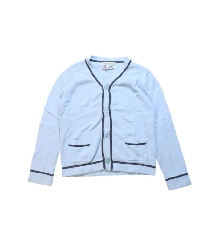 Bleu Comme Gris Cardigan 6T