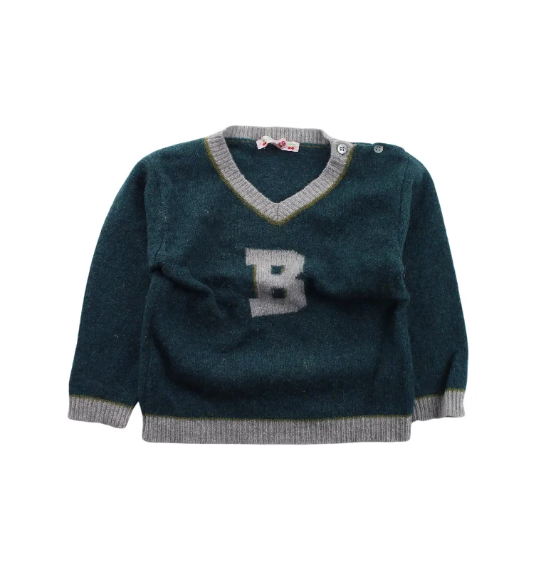 Bonpoint Knit Sweater 3T