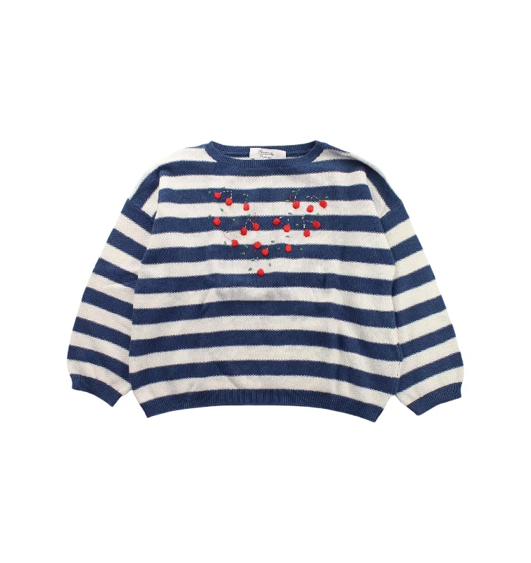 Bonpoint Knit Sweater 6T