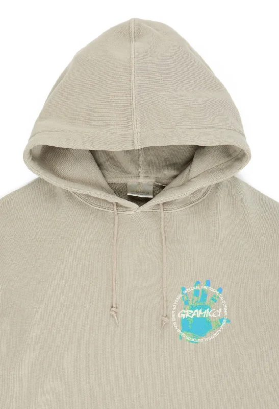 Gramicci Climber’s Hand Hooded Sweatshirt - Pigment Oat