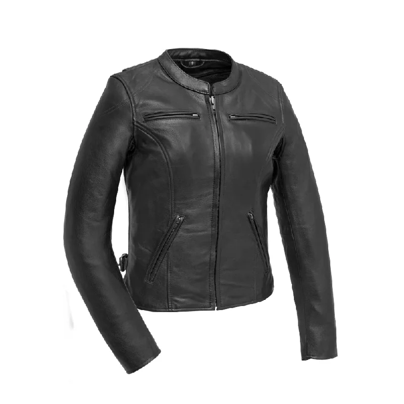 Competition Ladies Leather Jacket