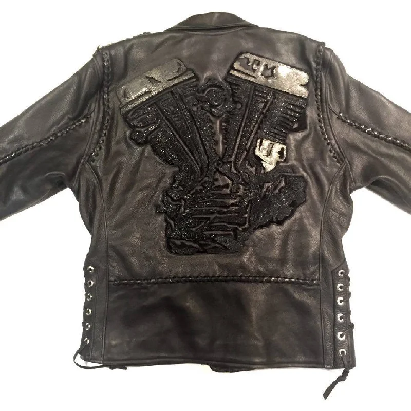 Kashani 'Engine' Stingray Motorcycle Jacket