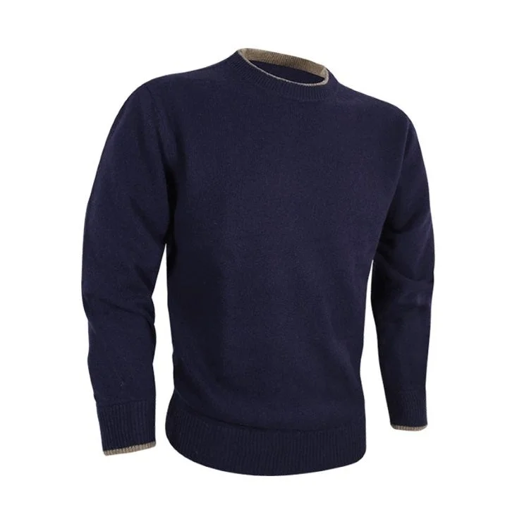 Jack Pyke Ashcombe Crew Neck Sweater - Navy