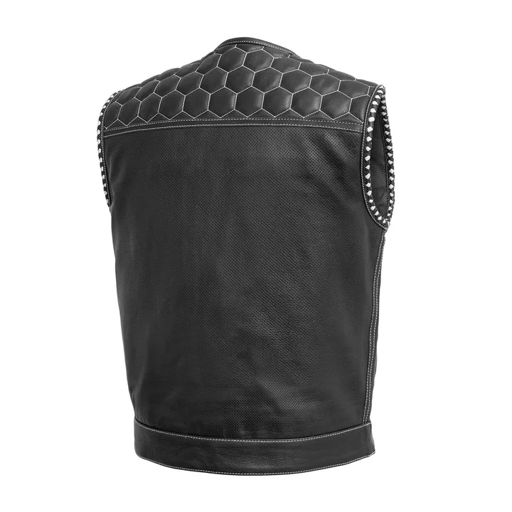 Leather Hornet Vest Perforated