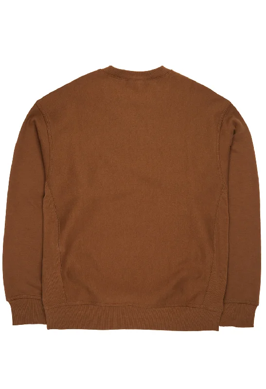 Carhartt WIP Men's American Script Sweat - Tobacco