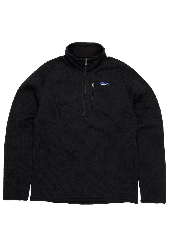 Patagonia Men's Better Sweater 1/4 Zip - Black