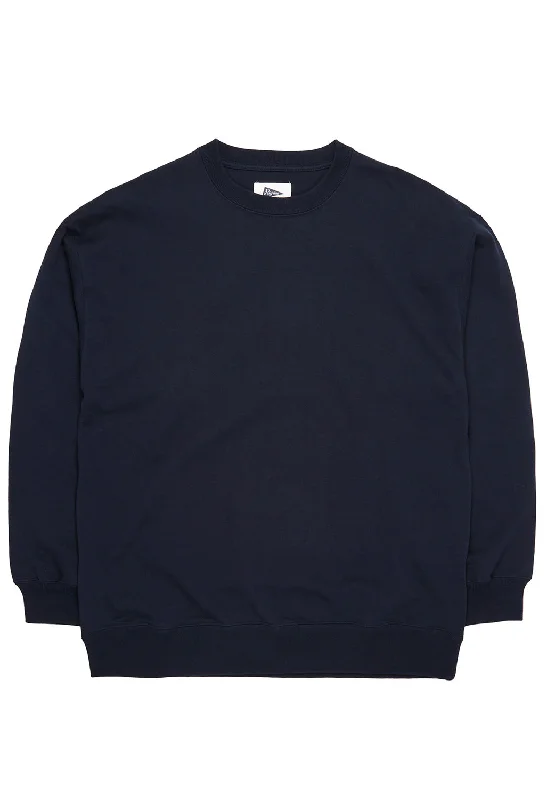 Pilgrim Surf & Supply Men's Jaar Reinforced Crew - Navy