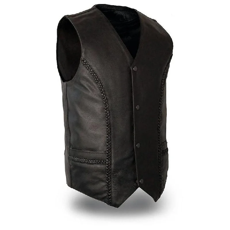 Men's Ruffian Braided Vest