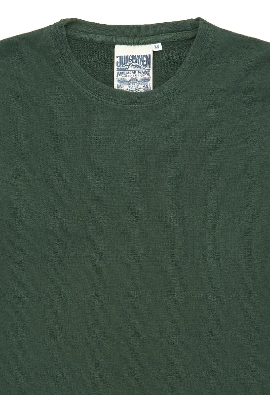 Jungmaven Men's Tahoe Sweatshirt - Hunter Green