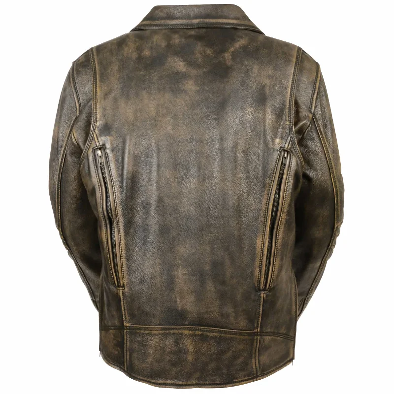 Men's Updated MC Jacket Distressed