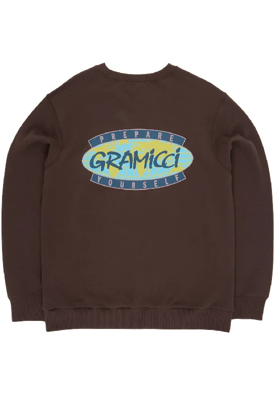 Gramicci Prepare Yourself Sweatshirt - Dark Brown