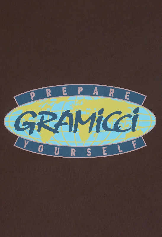 Gramicci Prepare Yourself Sweatshirt - Dark Brown