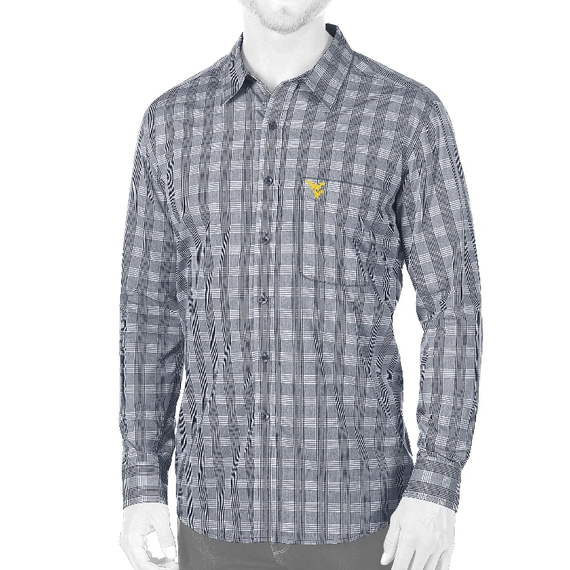 WVU Evolution Button Up