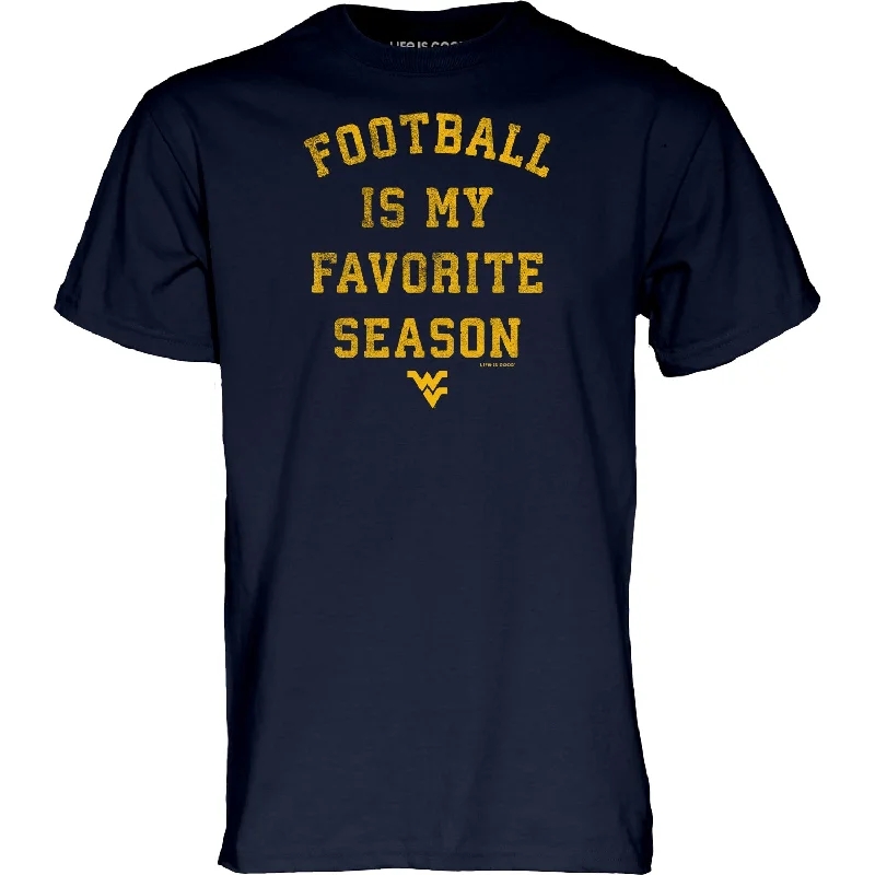 WVU Mens Football is my Favorite Season Tee