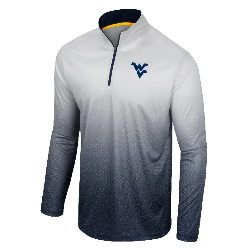 WVU Mens Law Of Physics Quarter Zip