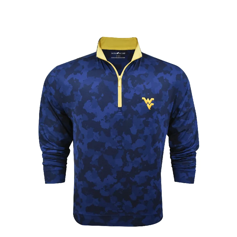 WVU Mens Quarter Zip