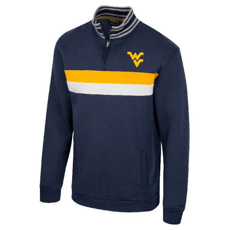 WVU Mens Quarter Zip