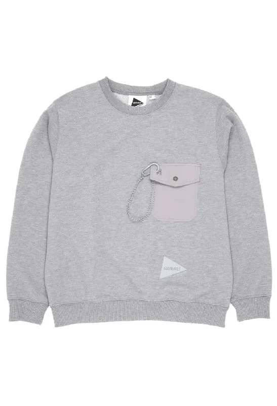 Gramicci x And Wander Pocket Sweatshirt - Grey