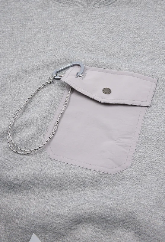 Gramicci x And Wander Pocket Sweatshirt - Grey