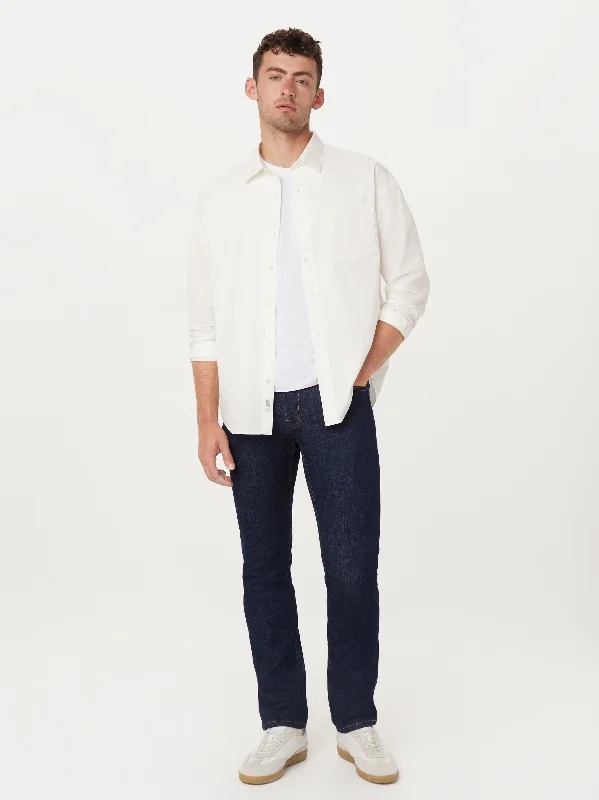 The Loose Poplin Shirt in White