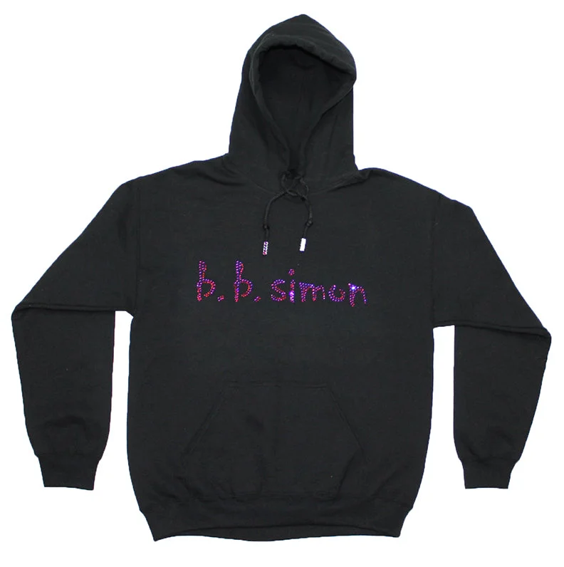 b.b. Simon Big 'B' Volcano Fully Loaded Crystal Hoodie