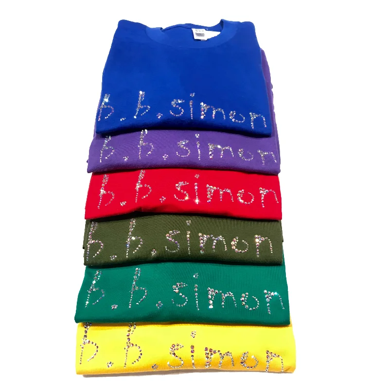 b.b. Simon Crystal Crewneck T-shirt