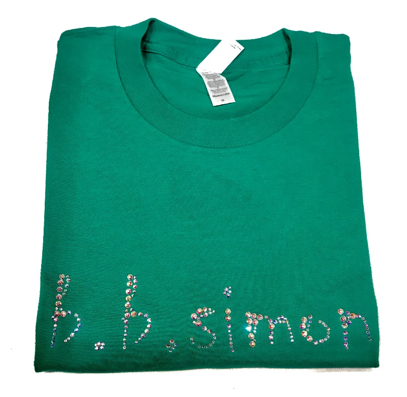 b.b. Simon Crystal Crewneck T-shirt