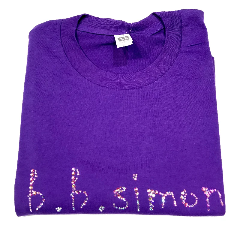 b.b. Simon Crystal Crewneck T-shirt