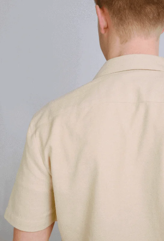 The Alexander 100% Recycled Beige Shirt