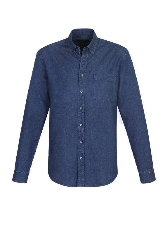 Biz Collection Indie Mens L/S Shirt S017ML