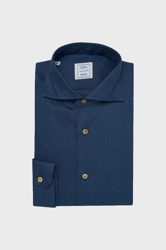 Camicia Elba Blu Notte