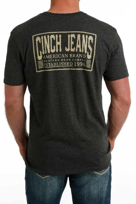 Cinch American Brand Tee ~ Charcoal