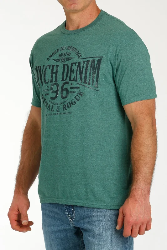 Cinch American Brand Tee ~ Green