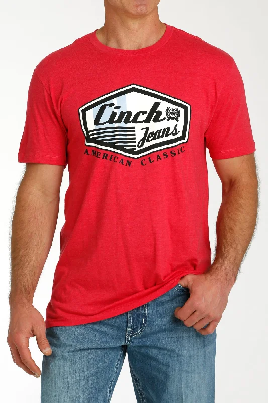 Cinch American Brand Tee ~ Red