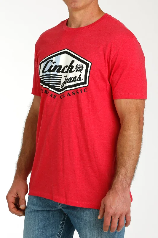 Cinch American Brand Tee ~ Red