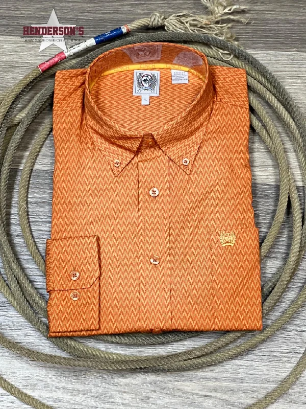 Cinch Plain Weave  ~ Orange Print