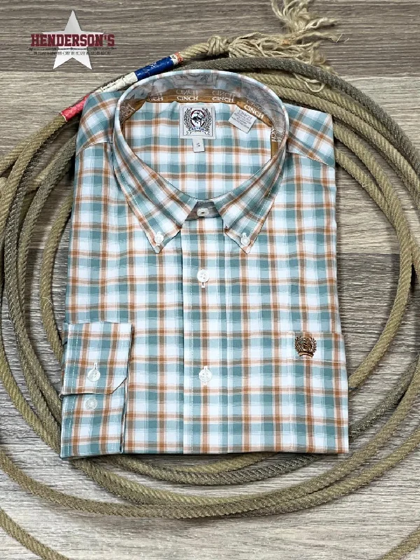 Cinch Plain Weave  ~ White Plaid