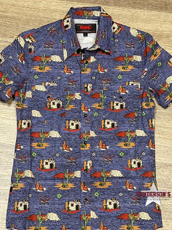 Desert Conversational Print Short Sleeve