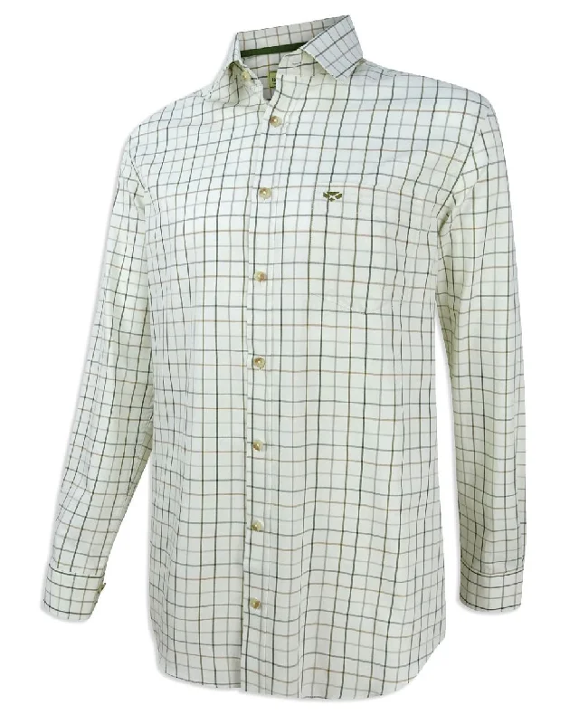 Hoggs of Fife Balmoral Luxury Tattersall Shirt