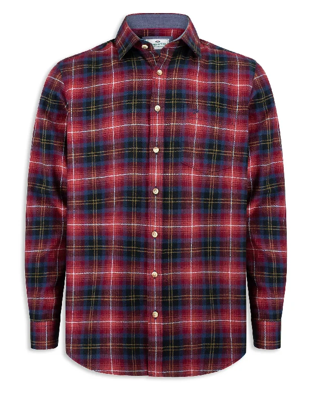 Hoggs of Fife Pitmedden Flannel Check Shirt