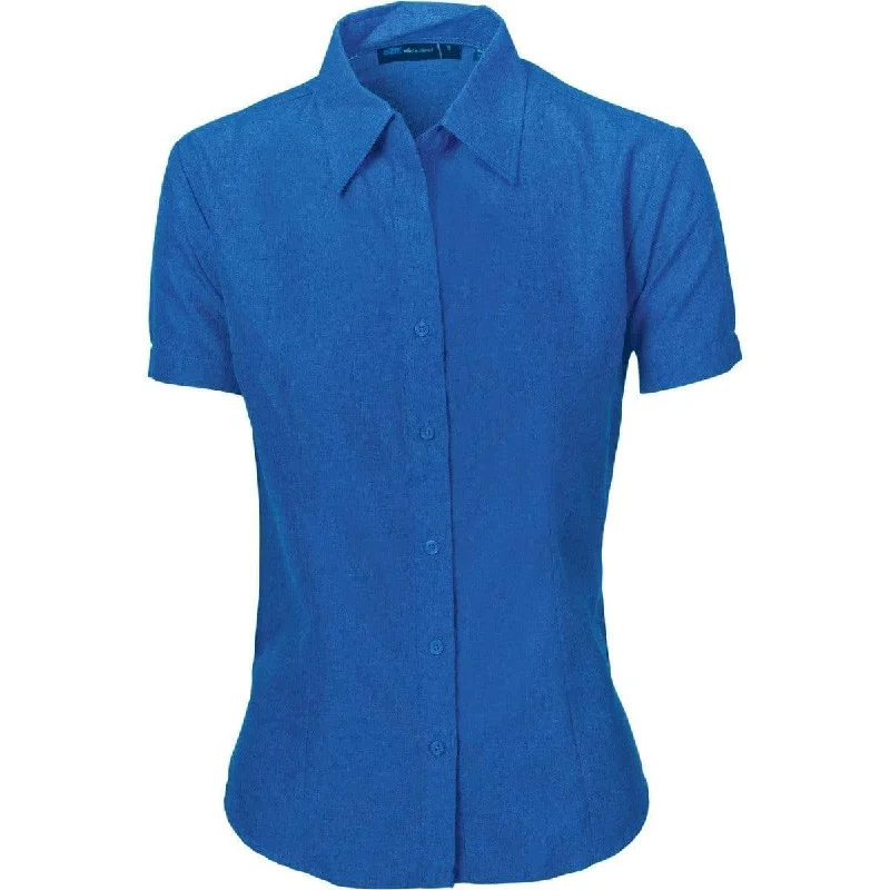 Dnc Workwear Ladies Cool-breathe Short Sleeve Shirt - 4237