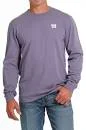 Men's Cinch Long Sleeve Tee ~ Lilac