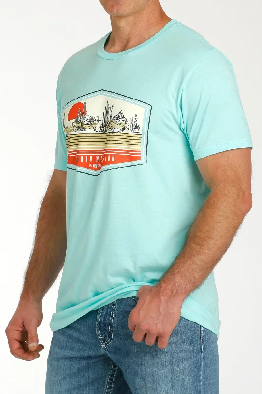 Men's Cinch Tee ~ Blue