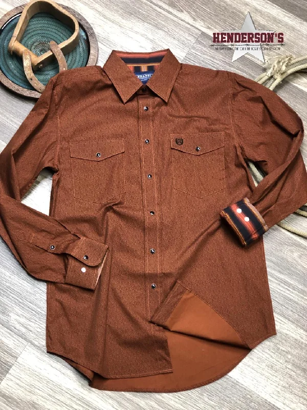 Men's Rust Print