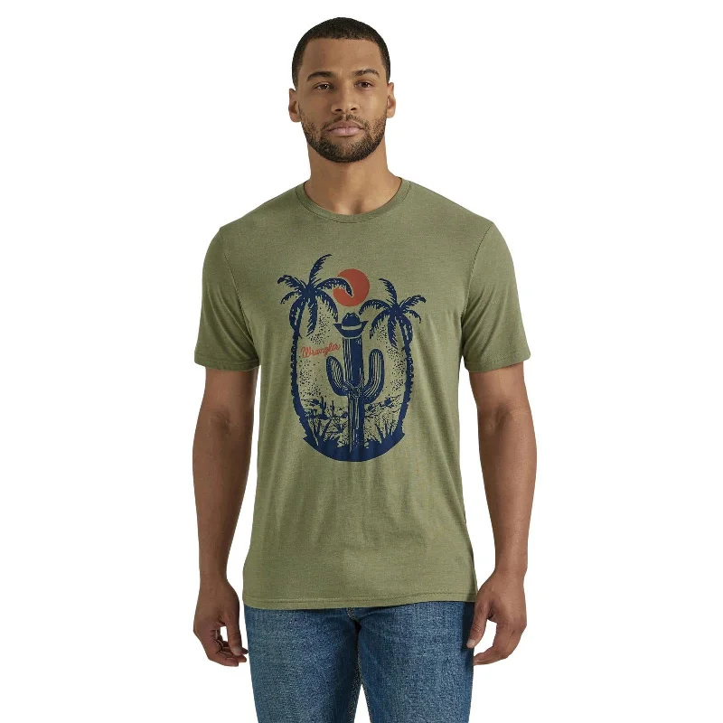 Men's Tropical Cactus Wrangler Tee