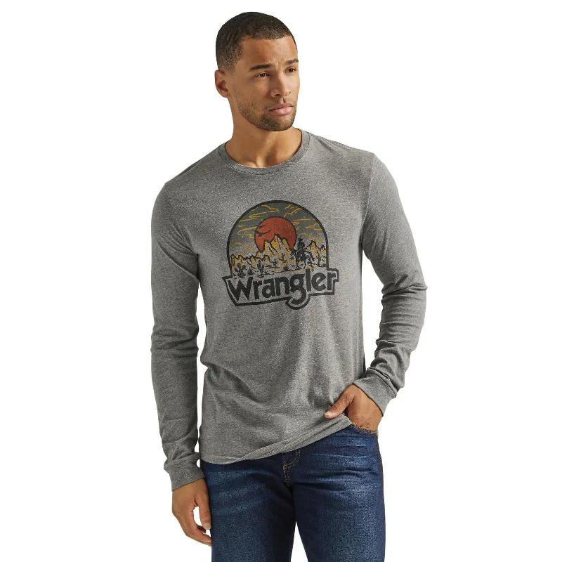 Men's Wrangler Desert Logo Tee ~ Graphite