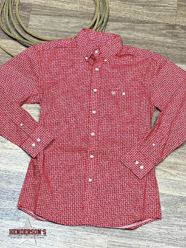 Men's Wrangler Mini Paisley ~ Red