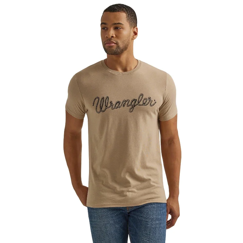 Men's Wrangler Year-Round Tee ~ Tan