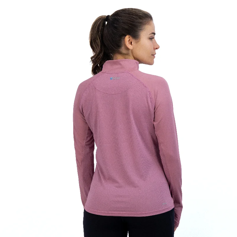 Women's Cooling 1/4 Zip LS Shirt